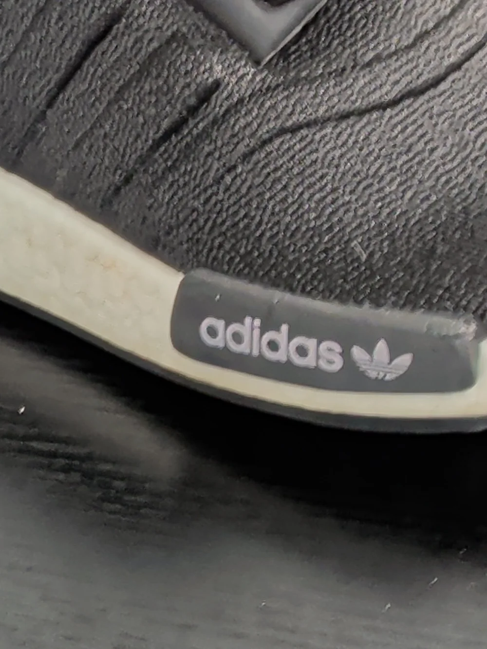 adidas Black Sneakers with Pink Highlights